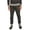 Black Ecru, variant on Vibes Men French Terry Jogger Sweatpants Black Ecru 2X-Large