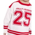 thumbnail image 3 of Wonder Nation Toddler Boys' Graphic Hockey Jersey with Long Sleeves, Sizes 12M-5T, 3 of 7