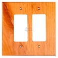 thumbnail image 2 of Traditional - 1 Toggle - Alder (Double GFI), 2 of 2