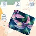 thumbnail image 3 of Dragonfly Square Desk Pad Mouse Mat Gaming Mousepad, 8.3x9.8 Inch, Non-Slip Rubber Bottom, Printed, Suitable for Office and Gaming, 3 of 6