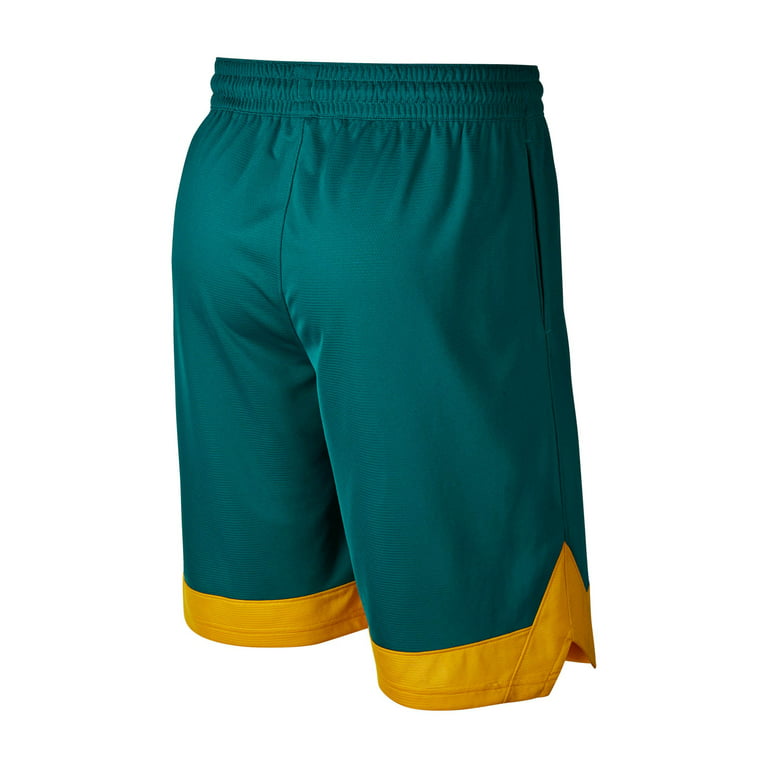Nike Men's Dri-Fit Icon Basketball Shorts (Teal/Sulfer, Small) 