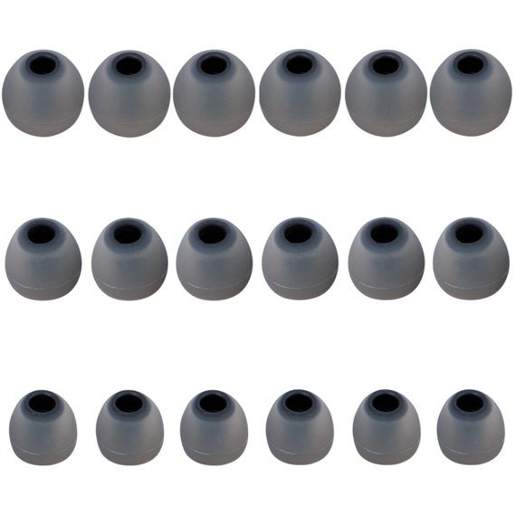 Puntas de silicona de repuesto MMYQXI para auriculares intraurales, 9 pares