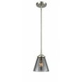 thumbnail image 1 of Innovations 284-1S-SN-G63-LED Small Cone 1 Light Mini Pendant part of the Nouveau Collection, Brushed Satin Nickel, 1 of 1