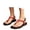 Red, variant on GPOECD Comfortable Flip Flops Summer Knot Thong Casual Flat Sandals Breathable Slippers for Women Red,7.5