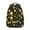 Softballs and Text, variant on Softballs and Text Black Pattern Backpack for School, Cute School Bag with Adjustable Shoulder Straps and Padded Back, 15.3"x11"x7.1"