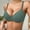 Army Green, variant on Half Cup Bras For Woman Half Cup Bras Low Cut Bras For Woman Balconette Push Up Bras Mint Green 80C