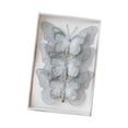 thumbnail image 2 of Adornos navideños con forma de mariposa para colgar en el dormitorio o la sala de estar. Gris 3 piezas, 2 of 8