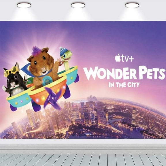 Wonder Pets In The City school Taspestry Wall Decor Background Backdrop Party Supplies Banner Poster Decor Decorations
