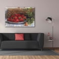 thumbnail image 3 of Epic Graffiti 'Plate Of Strawberries' by Carol Rowan, Giclee Canvas Wall Art, 60"x40", 3 of 8