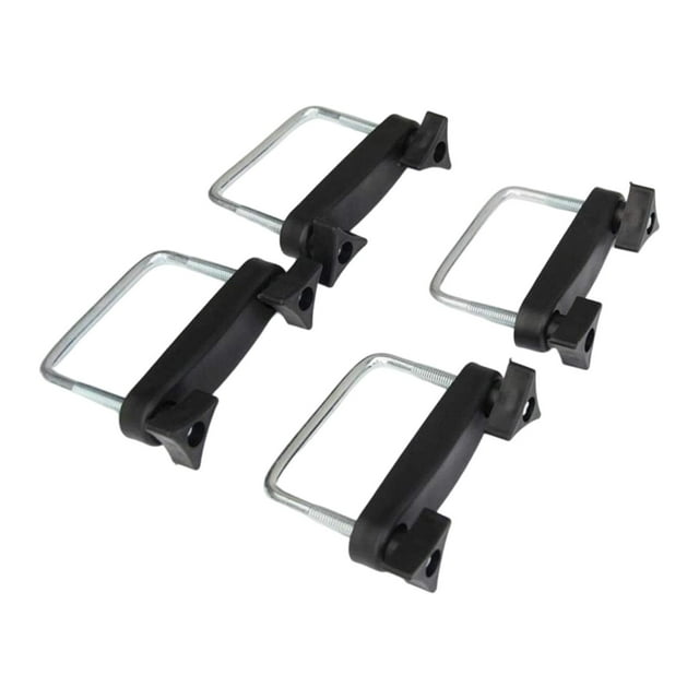 koolsoo Roof Box U Bolt Clamp Metal Replacement Rooftop Cargo Carrier Rack Bolt Clip 8cm 1pcs