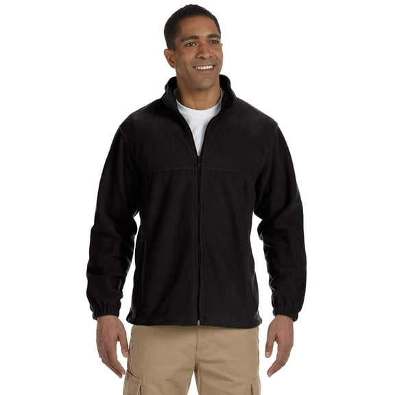 Harriton M990 Men'S 8 Oz. Full-Zip Fleece