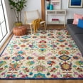 thumbnail image 2 of SAFAVIEH Aspen Giles Floral Wool Area Rug, Ivory/Blue, 9' x 12', 2 of 5