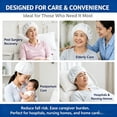 thumbnail image 4 of No-Rinse Shampoo Cap 1 Pack, Waterless Hair Wash Cap for Bedridden Patients, Post-Surgery Recovery, Maternity Care, Elderly Bathing, Microwavable Heatable Cleansing Cap with Adjustable Fit, 4 of 7