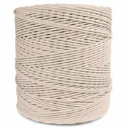 Golberg 100% Natural Cotton Rope - 5/32, 3/16, 7/32, 1/4, 5/16, 3/8, 1/2, 5/8, 3/4, 1, 1-1/4, and 1-1/2 Inch Diameters - Twisted White Cotton Rope - Several Lengths to Choose From
