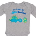 thumbnail image 4 of Inktastic Happy Dinosaur Future Big Brother Boys Long Sleeve Baby Bodysuit, 4 of 5