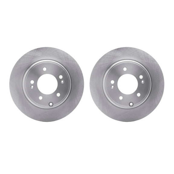 Dynamic Friction Company Rear Brake Rotors 6002-21036