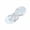 White, variant on Women's Rhinestone Flat Sandals Dressy Glitter Open Toe Sparkly Dress Summer Beach Slides Shoses