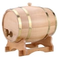 thumbnail image 2 of Barril para cerveza, madera de roble vintage, madera de roble vintage, barril de roble, confiabilidad excepcional, 2 of 12