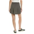 thumbnail image 2 of adidas womens  U365T Mini Skirt, xs, Grey, 2 of 2