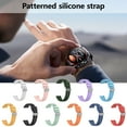 thumbnail image 2 of FENOHREFE Fashion Comfortable Silicone 18mm Watch Strap, Easy to Cleans Sport Wristband Suitable For Smartwatches Unisex, 2 of 8