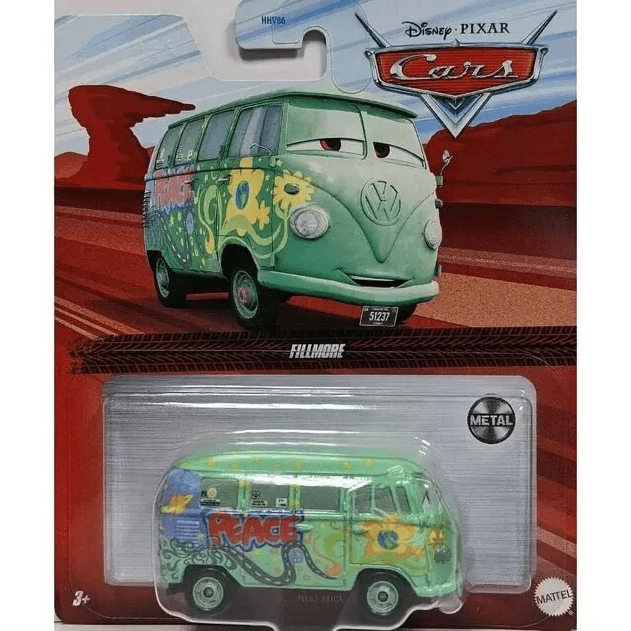 Disney Pixar Cars Glow Racers Fillmore Toy Vehicle - Glows In The