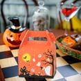 thumbnail image 3 of 10 Pcs/Set Halloween Candy Box Creepy Pattern Trick Or Treat Festive Lightweight Horror Package Gift Paper Multi Patterns Cemetery Halloween Cookie Box for Halloween, 3 of 8