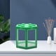 thumbnail image 4 of mini set de cuenco para peces, pequeño acuario apilable decoración DIY microlandcompletamente ecológico para peces, caja de alimentación, Cuadrado verde, 4 of 9