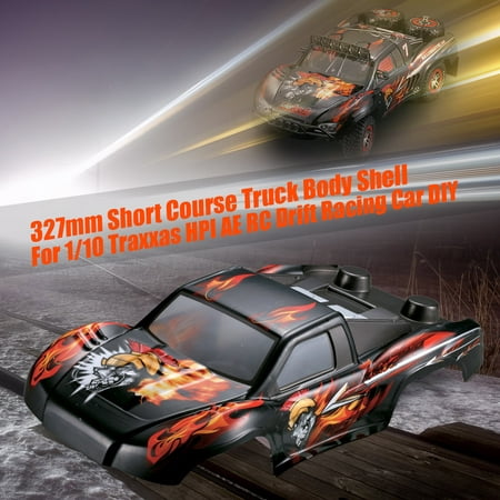 KillerBody 48166 327mm Short Course Truck Body Shell Frame for 1/10 Traxxas HPI AE RC Drift Racing Car