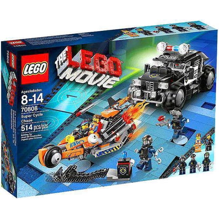 Pre-Owned THE LEGO® MOVIE? Super Cycle Chase Playset w/ Five Minifigures | 70808
