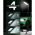 thumbnail image 4 of Newest 72" Telescopic Work Light, 10000LM Dimmable & 15000mAh Battery, Detachable Light with Type-C/Solar Charging, 4 of 9
