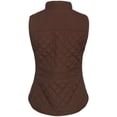 thumbnail image 3 of KOGMO Womens Quilted Vest Fully Lined Lightweight Padded Vest S-3X Plus, 3 of 8