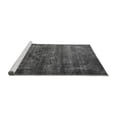 thumbnail image 2 of Ahgly Company Machine Washable Indoor Rectangle Oriental Gray Industrial Area Rugs, 2' x 4', 2 of 4