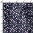 thumbnail image 2 of Soimoi Japan Crepe Satin Blue Fabric By the Yard - 54 Inch Wide - Florals Print Fabric - Elegant and Timeless Patterns for Fashion and Home Decor Printed Fabric, 2 of 6