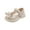 Beige, variant on Fridja Toddler Shoes Baby Girls Cute Fashion Pearl Bow Non-slip Round Head Small Leather Princess Shoes (3-3.5 Years Old)