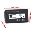 thumbnail image 3 of Moniteur de Capacité de Batterie Affichage LCD Réglage Simple Indicateur Étanche 12 84V, 3 of 7