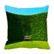 thumbnail image 1 of ABPHQTO Setos de jardín con un banco de madera Funda de almohada Funda de almohada Protector de almohada Cama 45x45 cm, 1 of 1