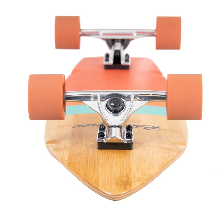 Retrospec Zed Bamboo Longboard Skateboard Complete Cruiser Walmart