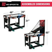 48 7-in-1 Multi Game, Basketball, Air Hockey, Suction Cup Darts and more, by MD Sports