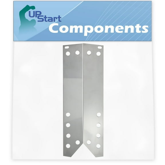 BBQ Grill Heat Shield Plate Tent Replacement Parts for Grill Master 122.16431010 - Compatible Barbeque Stainless Steel Flame Tamer, Guard, Deflector, Flavorizer Bar, Vaporizer Bar 15 1/16"