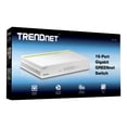 thumbnail image 4 of TRENDnet TEG S16D - Switch - 16 x 10/100/1000 - de Bureau, 4 of 4