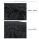 thumbnail image 3 of Pantalones cortos largos para mujer Pantalones cortos de baño de cintura alta con parte inferior sólida Jammer - Negro MFZFUKR BST3000258-3, 3 of 6