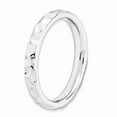 thumbnail image 3 of Sterling Silver Rhodium Ring, 3 of 7