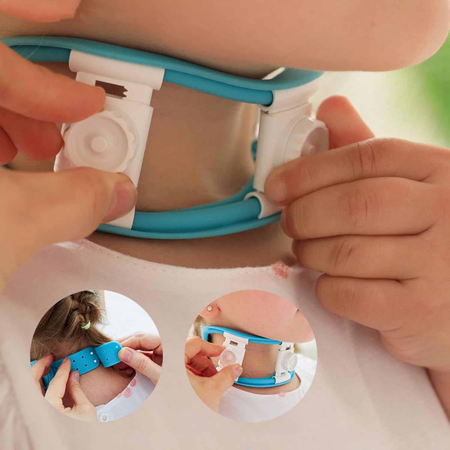 Baby Neck Tilt Corrector, Child Neck Support Brace Correct Posture Kids Neck Brace Cervical Collar, Pediatric Cervical Collar for Kids Torticollis, Injury