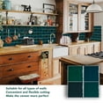 thumbnail image 4 of Peel and Stick Tile Decals, Beautiful Decoration Square Wall Tile Stickers PVC  for Kitchen, 4 of 8
