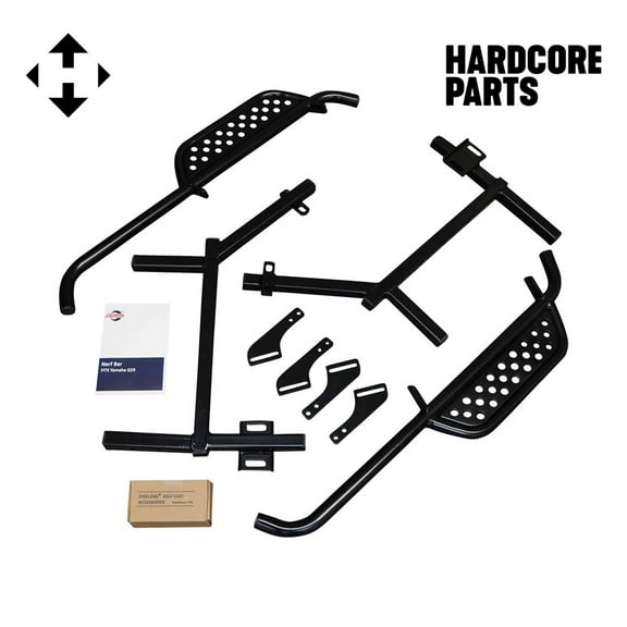 Hardcore Parts YAMAHA Drive (G29) Golf Cart Running Boards (Set of 2)