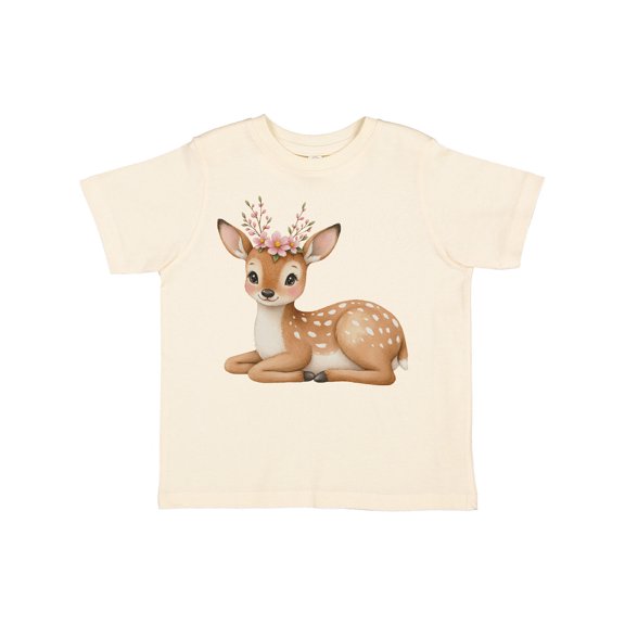 Inktastic Woodland Fawn Girls Toddler T-Shirt