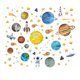 thumbnail image 1 of Pegatinas de Pared Luminosa Astronauta ACTIVE Fluorescentes Bricolaje, 1 of 3