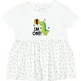 thumbnail image 3 of Inktastic 1st Birthday Dinosaur 1 Year Old Boy Girls Baby Dress, 3 of 5