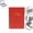 Red, variant on 120 Pockets Coin Collection Album - Portable Coin Holder Book for Collectors, Storage for Pennies, Nickels, Dimes, Quarters & Foreign Coins（Red）