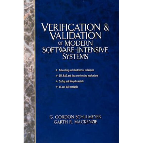 Pre-Owned Verification and Validation of Modern Software-Intensive Systems (Paperback) 0130205842 9780130205841